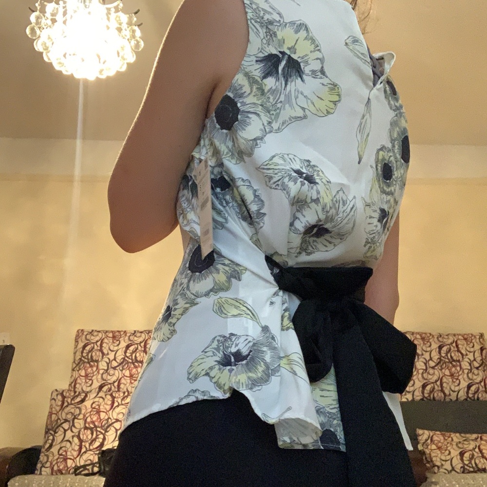Zara floral top